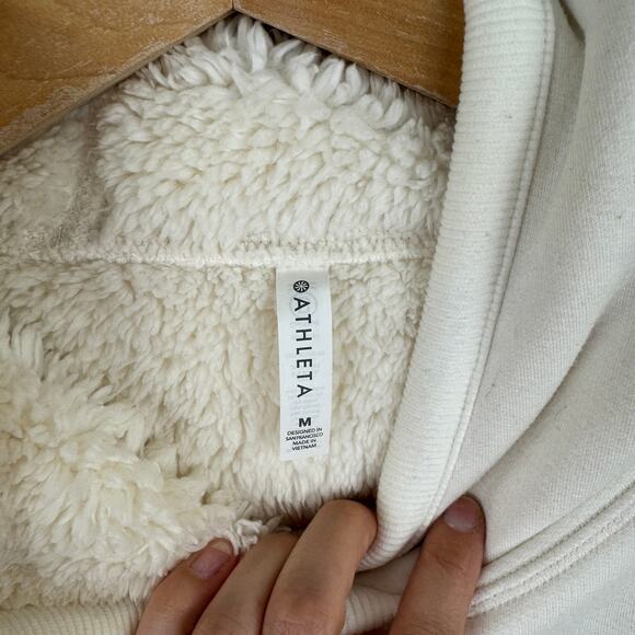 Athleta Reversible Sherpa Solstice Hoodie - Picture 6 of 7
